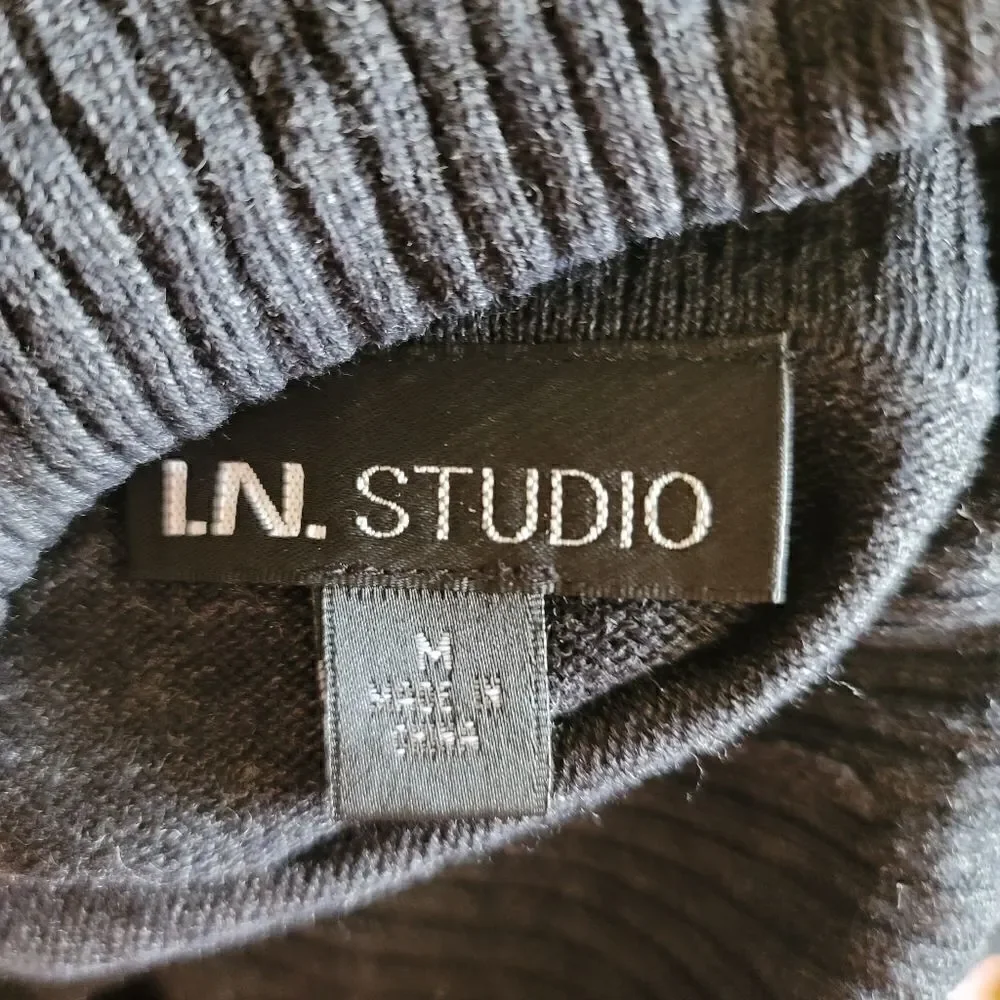 Cowl pullover sweater batwing relaxed wide top
